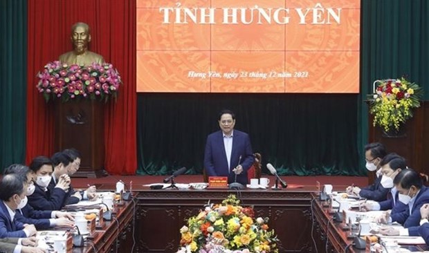 PM urges Hung Yen province to strive for fast, sustainable development
